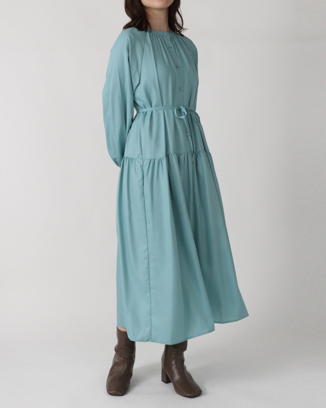 ローウエスト切替ワンピース – 3/4 スリークォーター オンラインストア