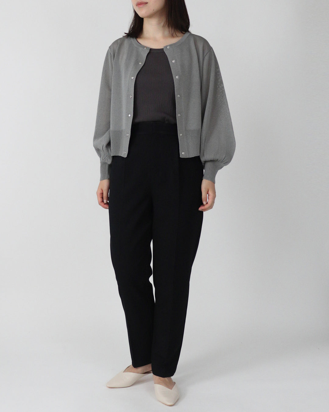 ツイルセンタープレステーパードパンツ – 3/4 スリークォーター