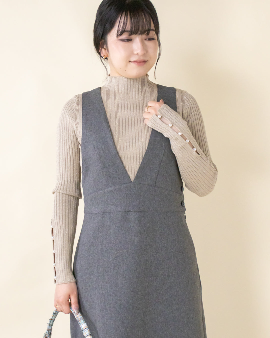 BEIGE 身長158cm 着用サイズ:FREE