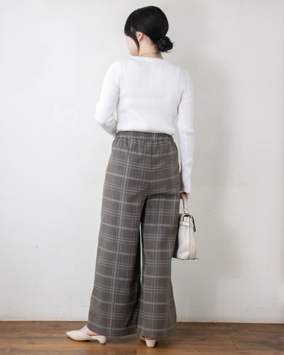 マットピーチカシュクールパンツ