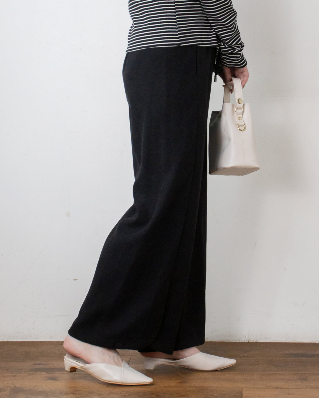 マットピーチカシュクールパンツ
