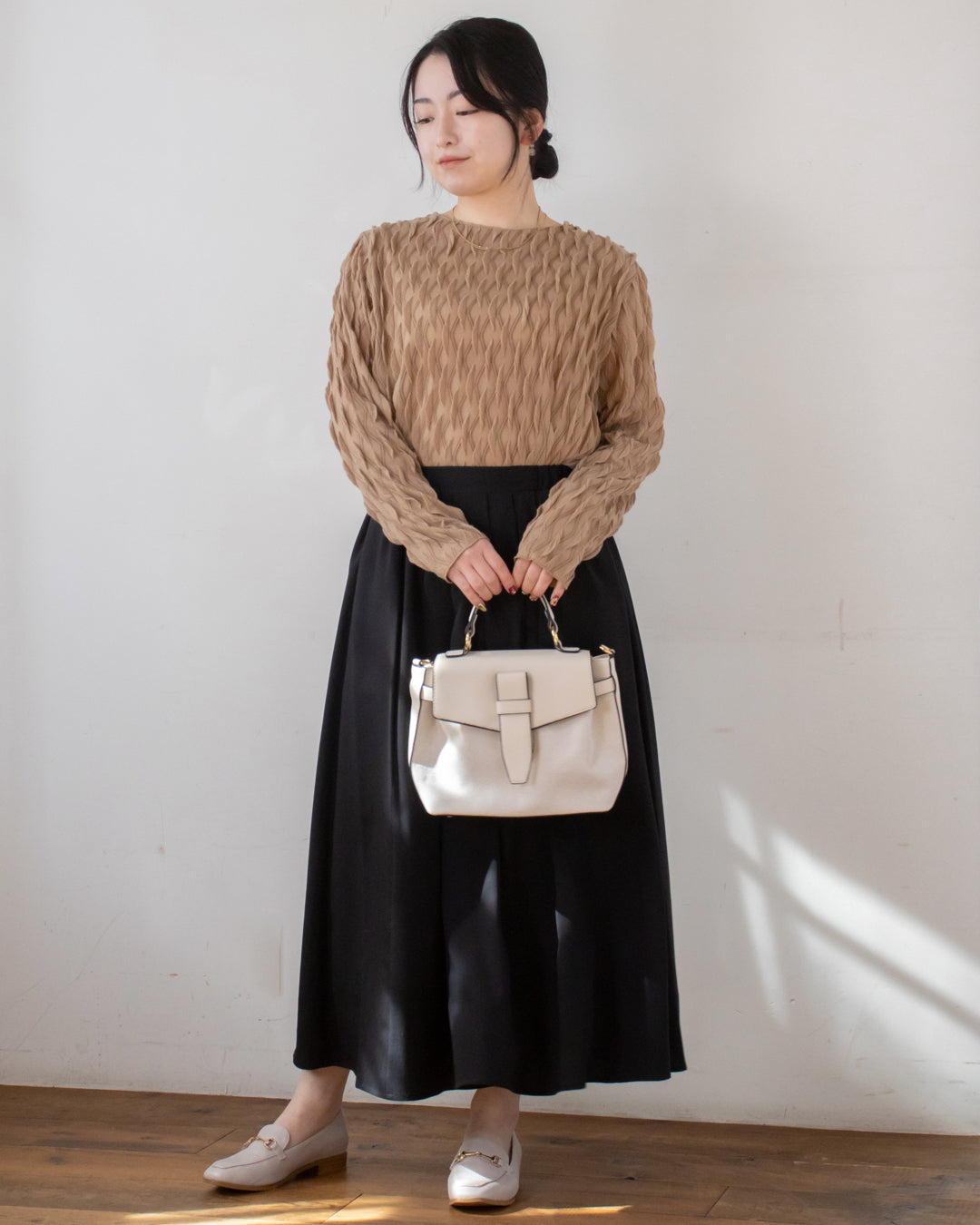 BEIGE 身長158cm 着用サイズ：FREE