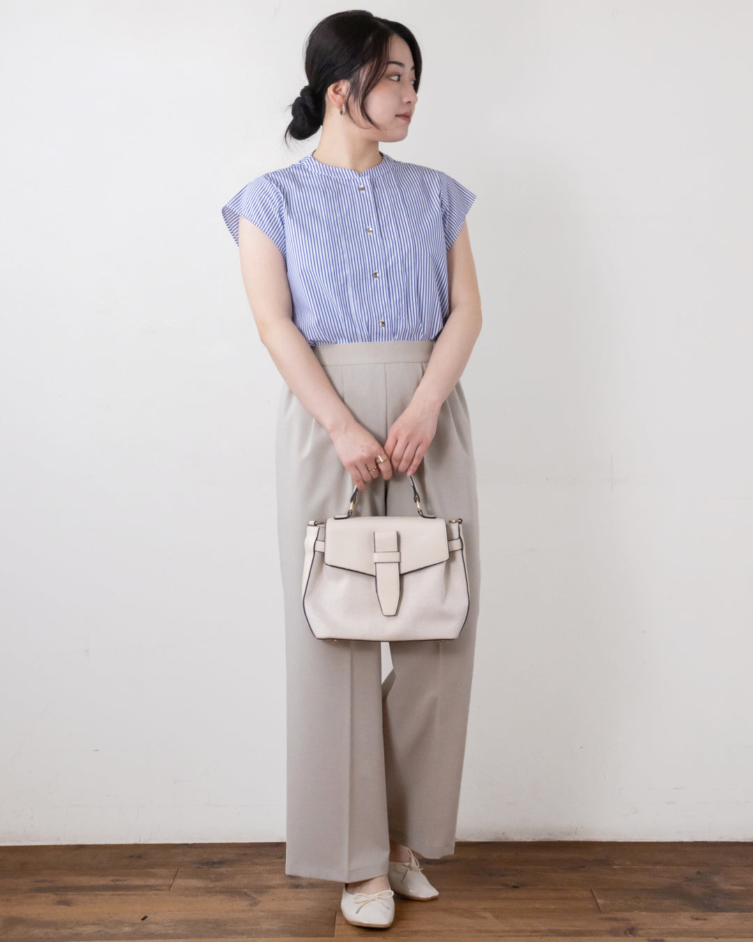 BLUESTRIPE　身長158cm　着用サイズ：FREE
