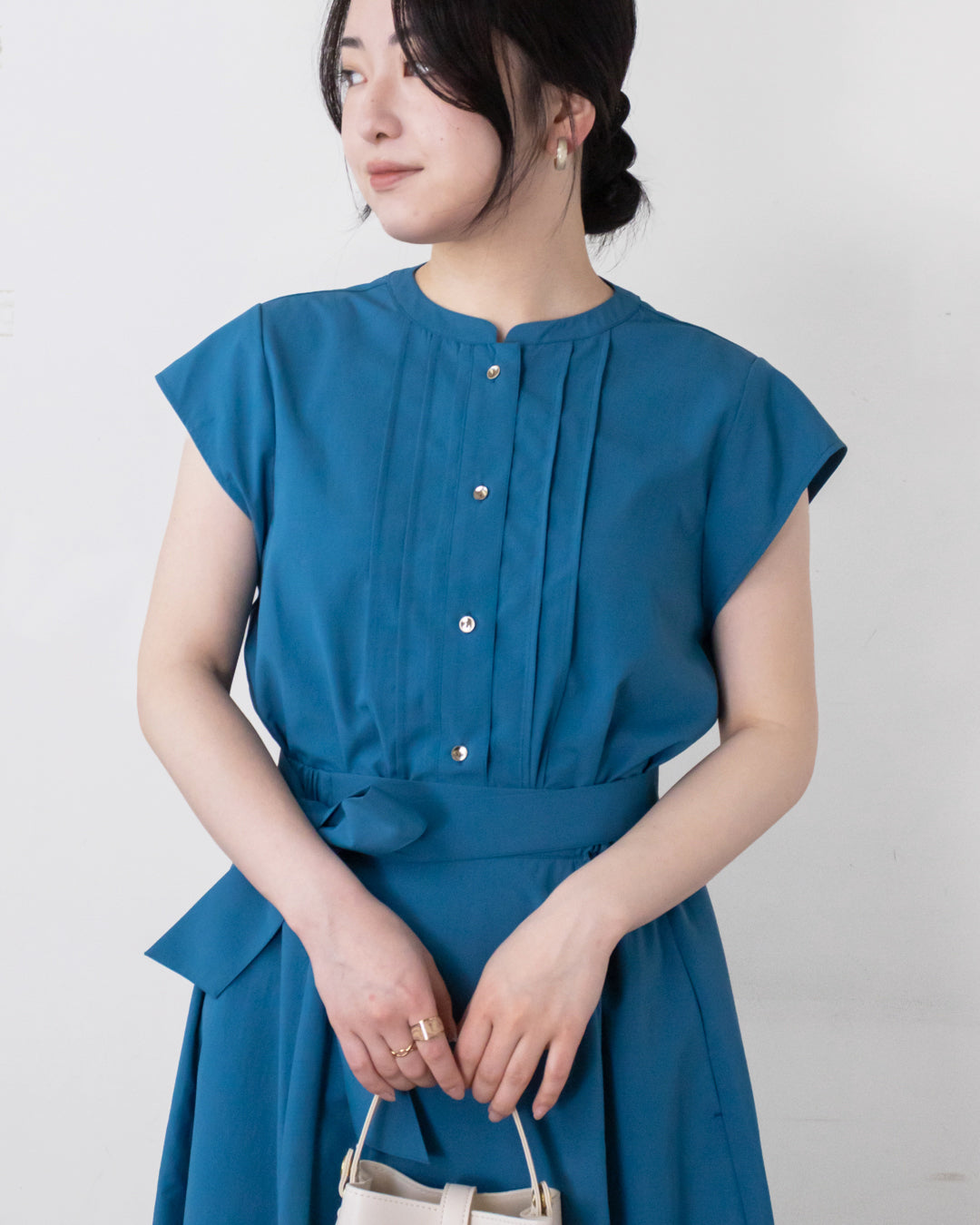 BLUEGREEN　身長158cm　着用サイズ：FREE