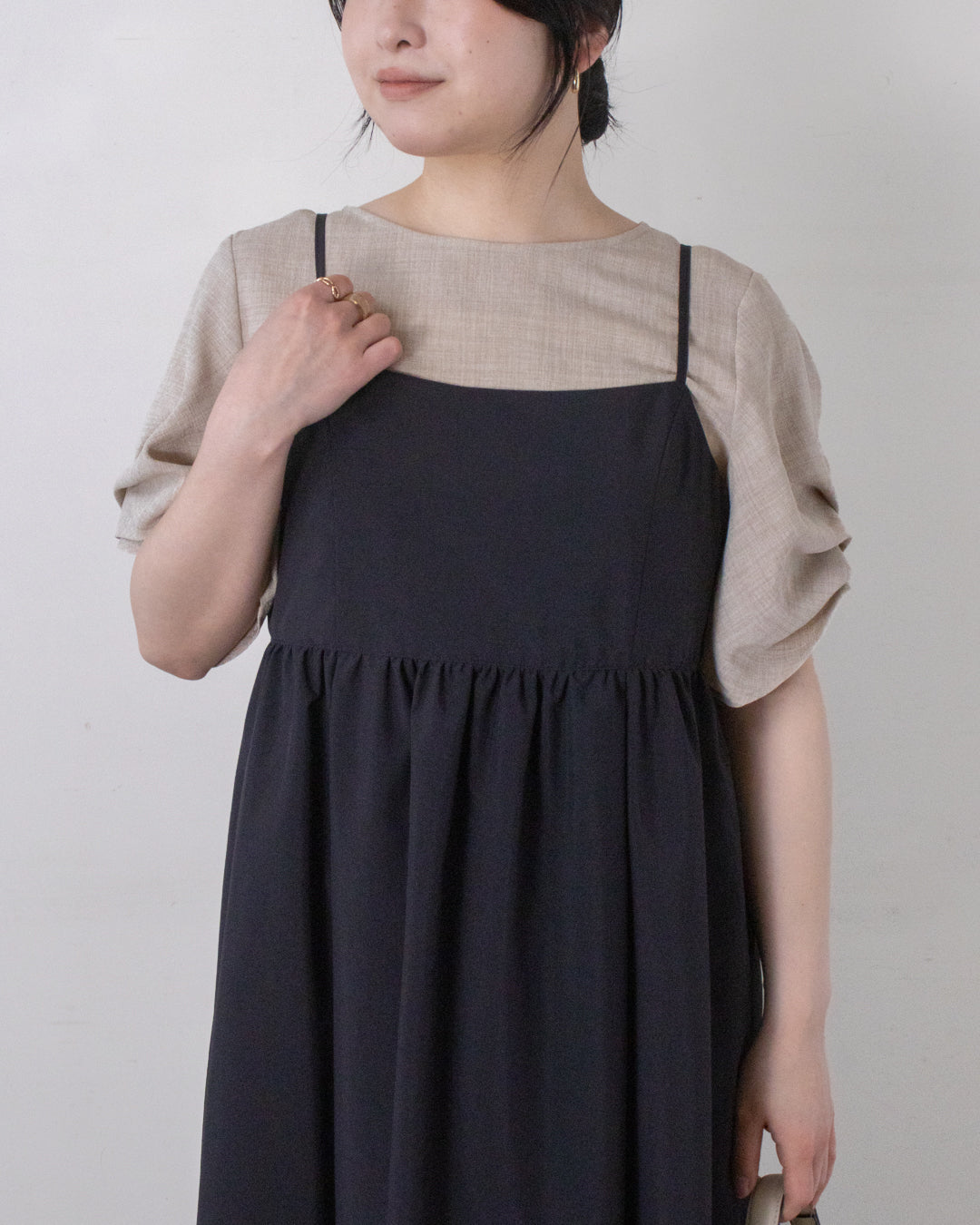 BEIGE　身長158㎝　着用サイズ：FREE