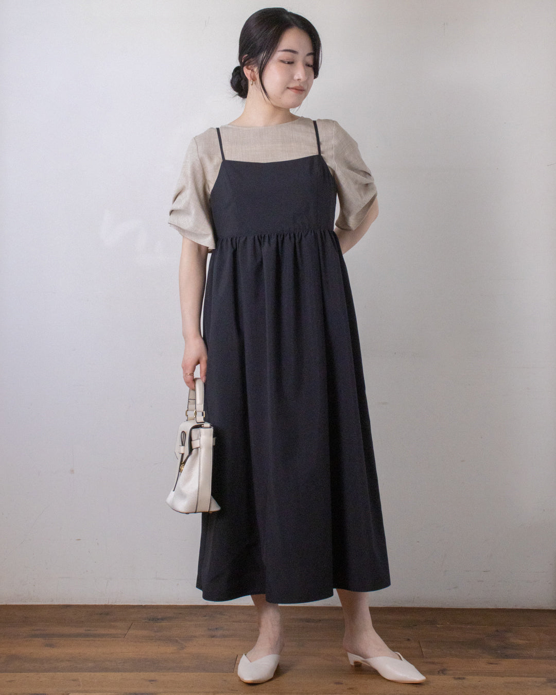 BEIGE　身長158㎝　着用サイズ：FREE