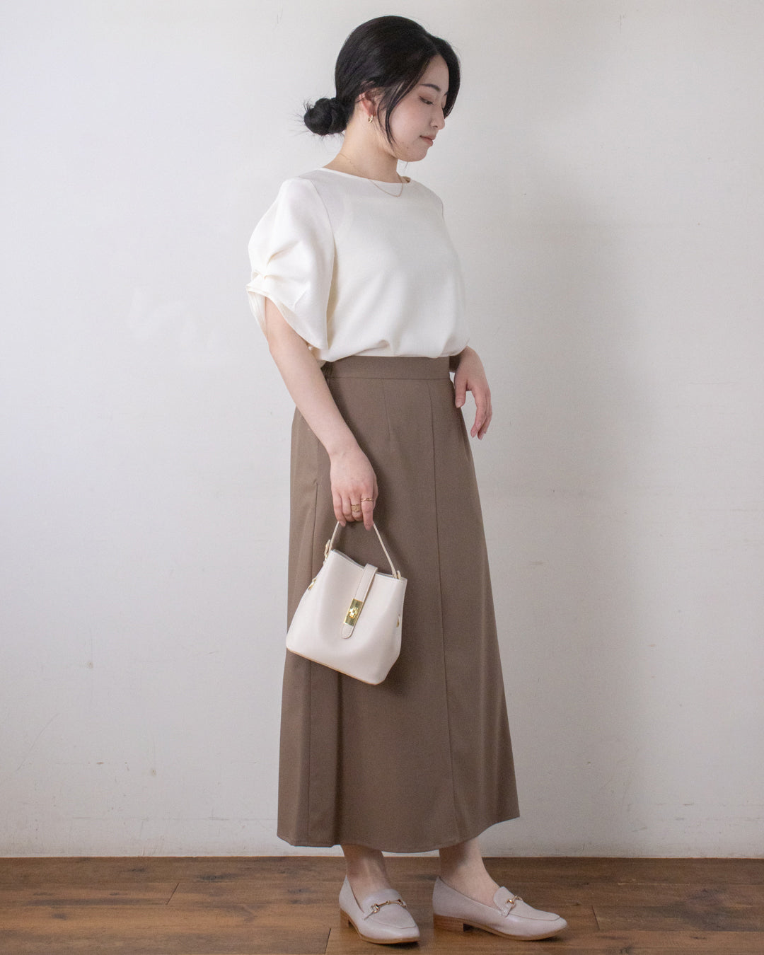 OFFWHITE　身長158㎝　着用サイズ：FREE