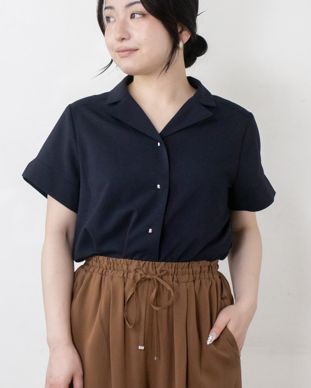 NAVY　身長158㎝　着用サイズ：FREE