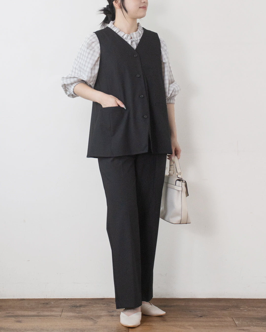 BLACK　身長158㎝　着用サイズ：FREE