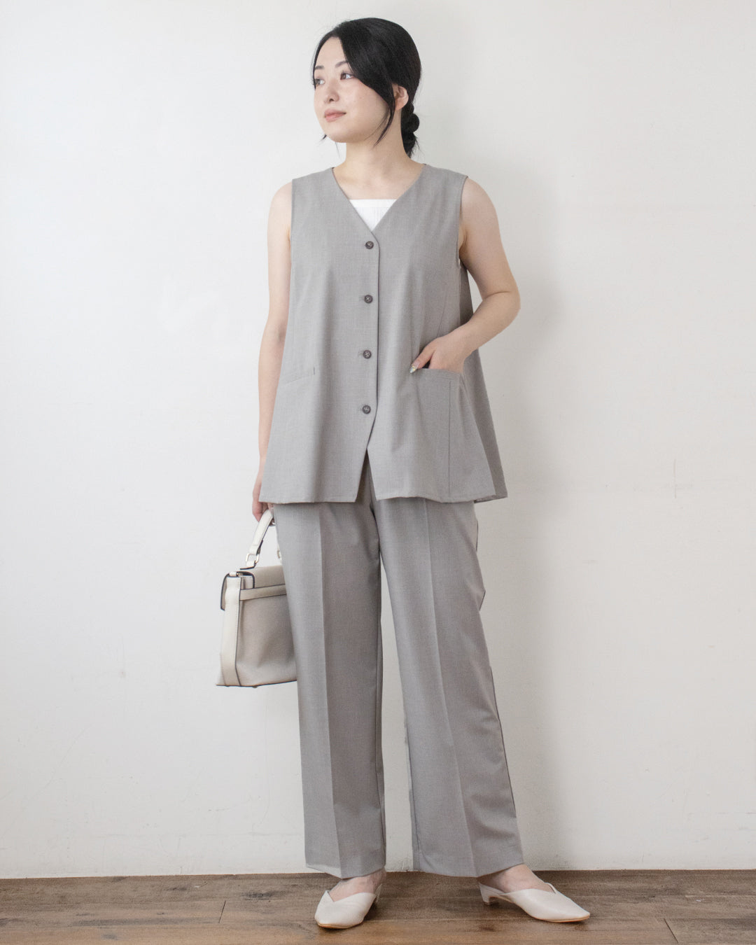 ASHGRAY　身長158㎝　着用サイズ：FREE