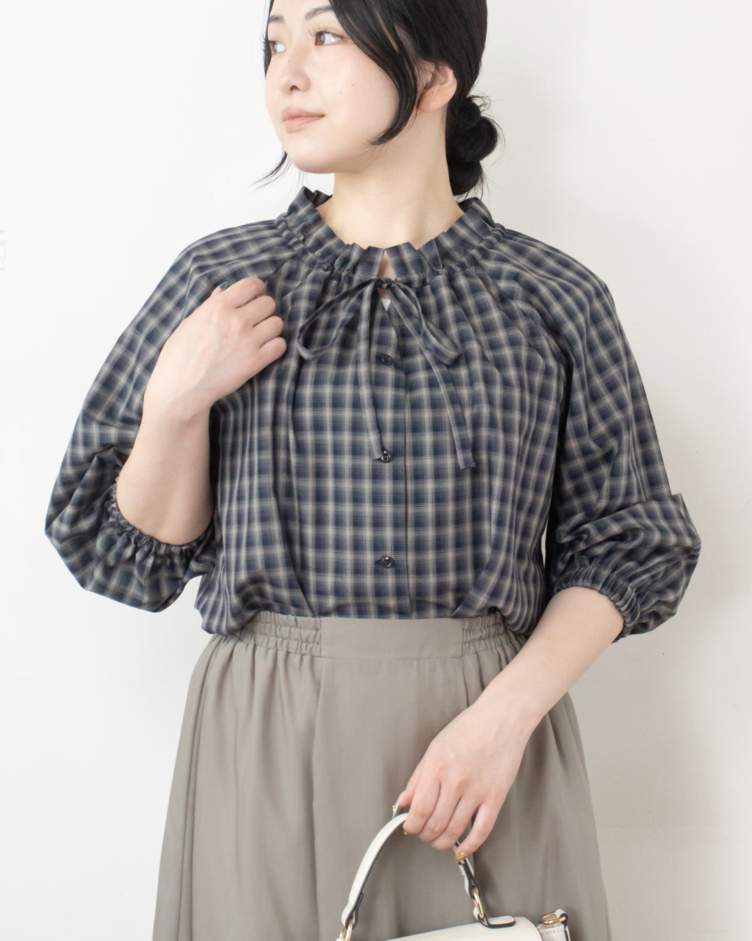 OHGA　フリルギャザーブラウス 楽天市場】フリルギャザーブラウスの通販