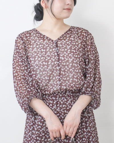 BORDEAUX/BEIGE　身長158㎝　着用サイズ：FREE
