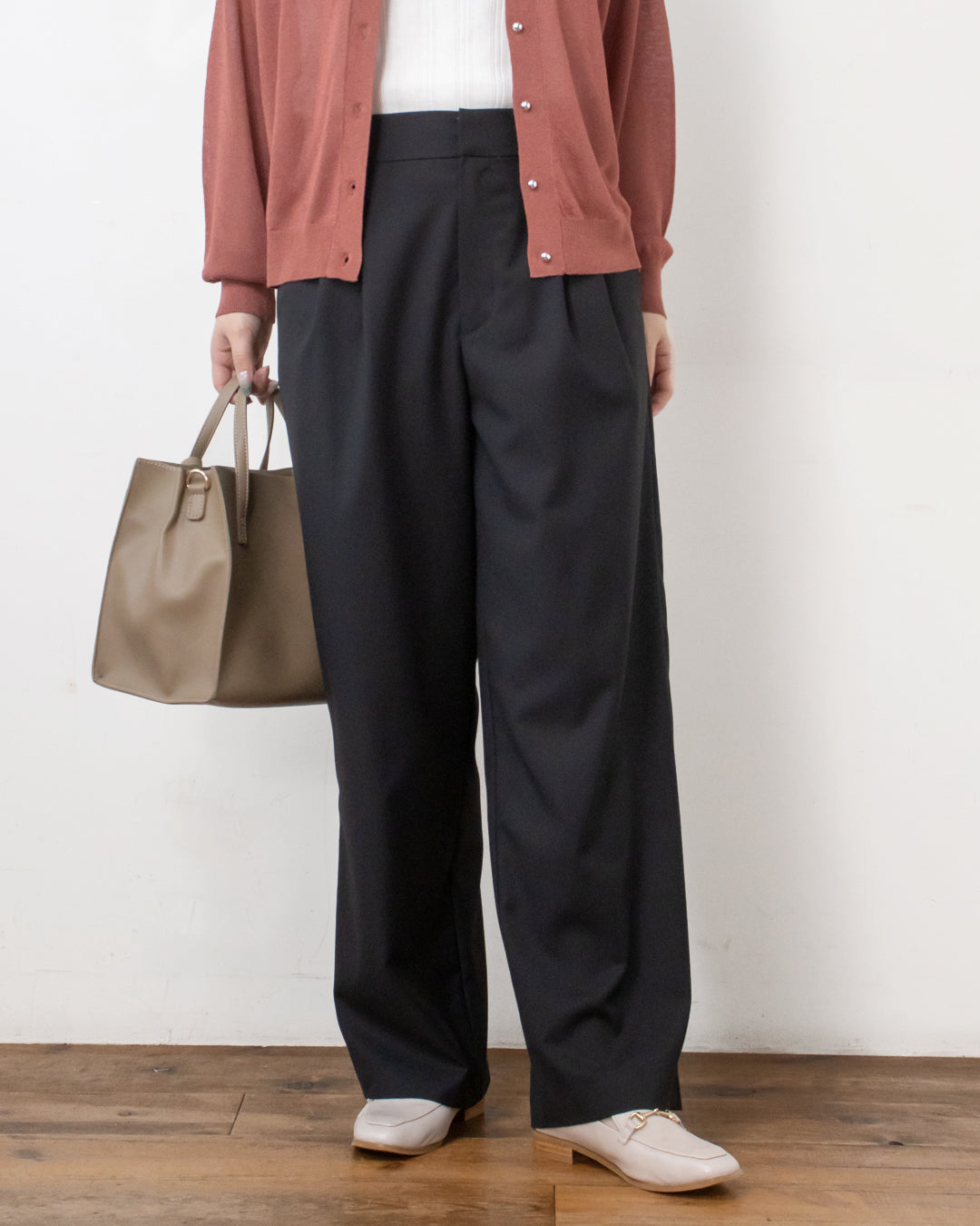T/Rツイルダブルタックパンツ