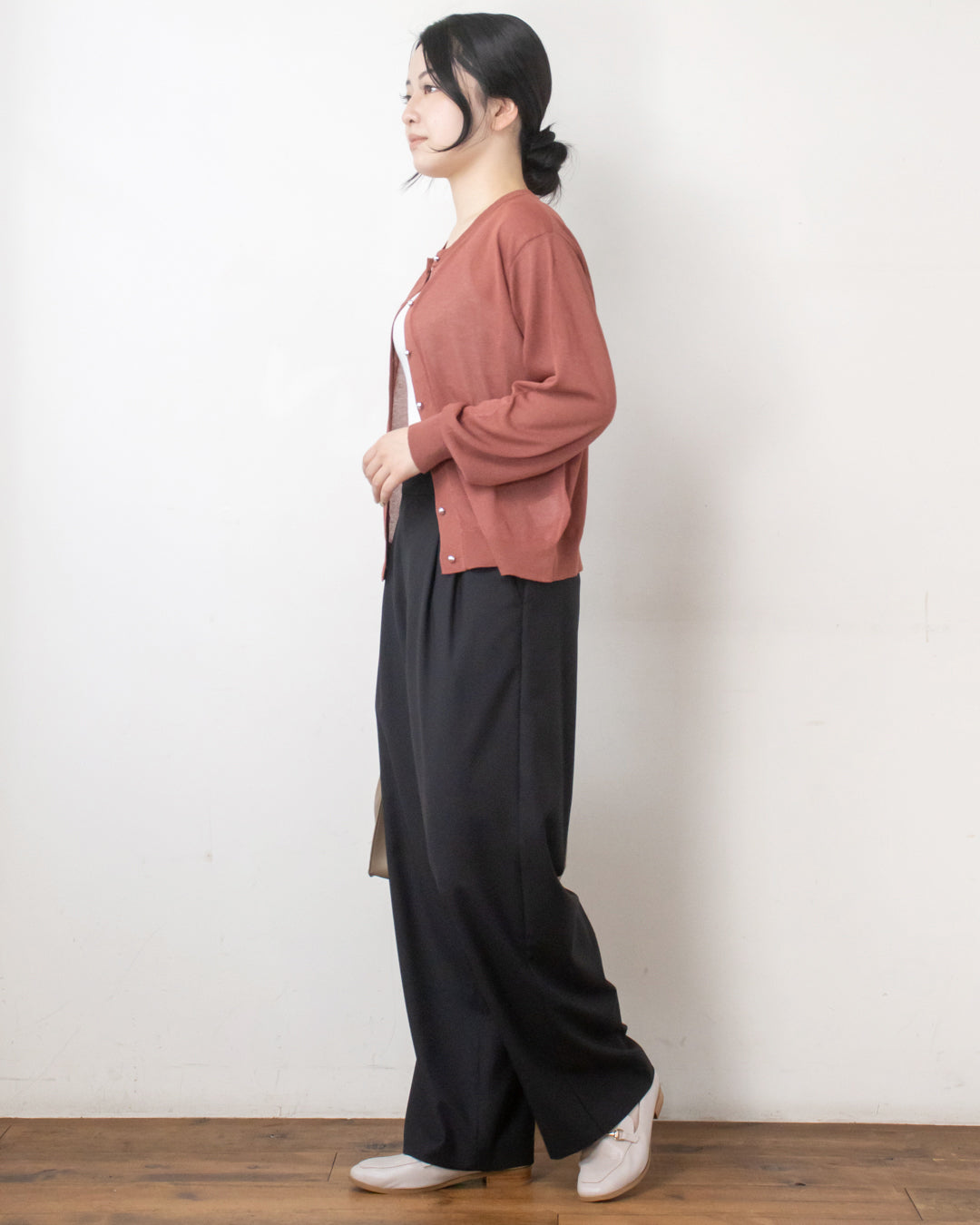 T/Rツイルダブルタックパンツ