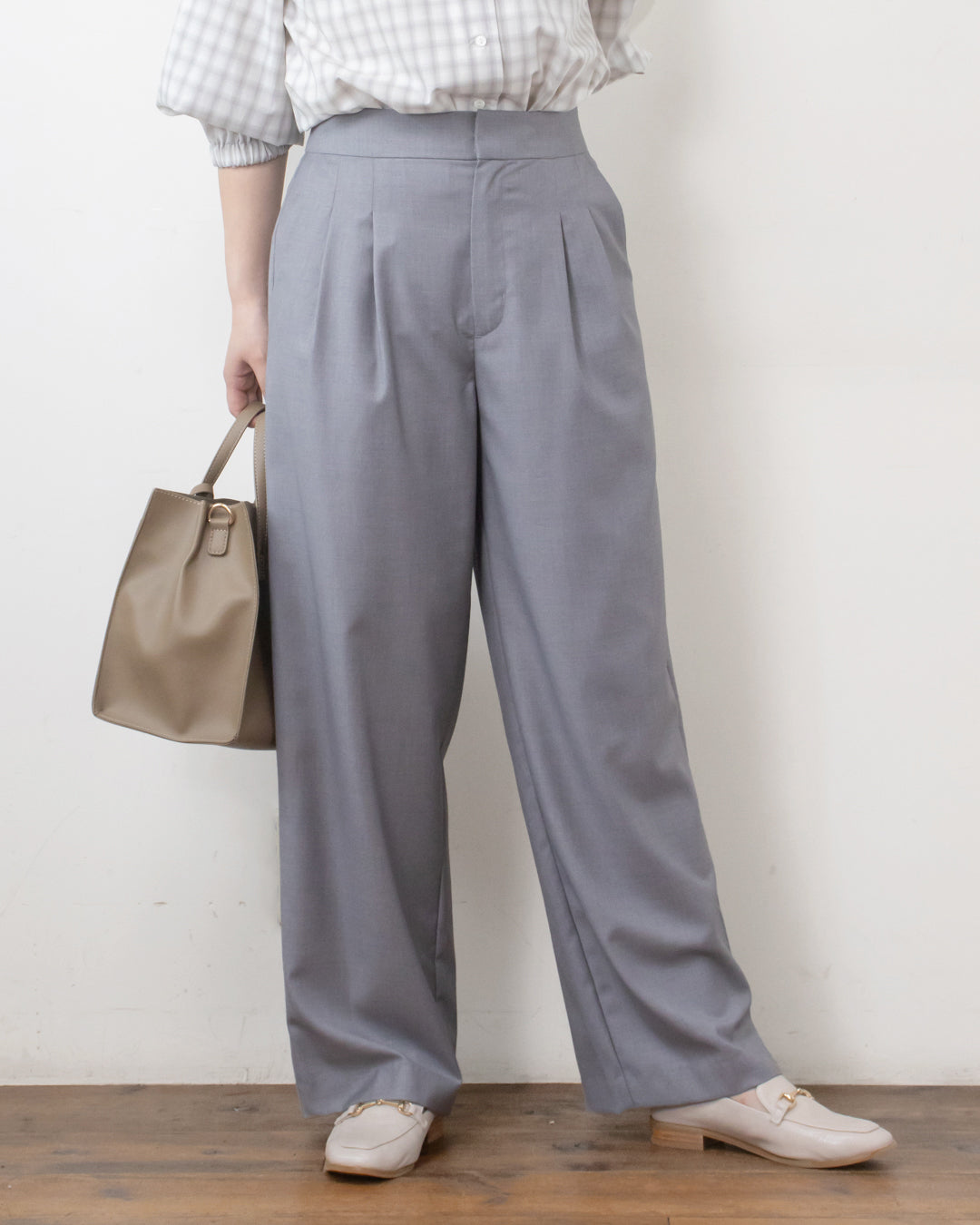 T/Rツイルダブルタックパンツ
