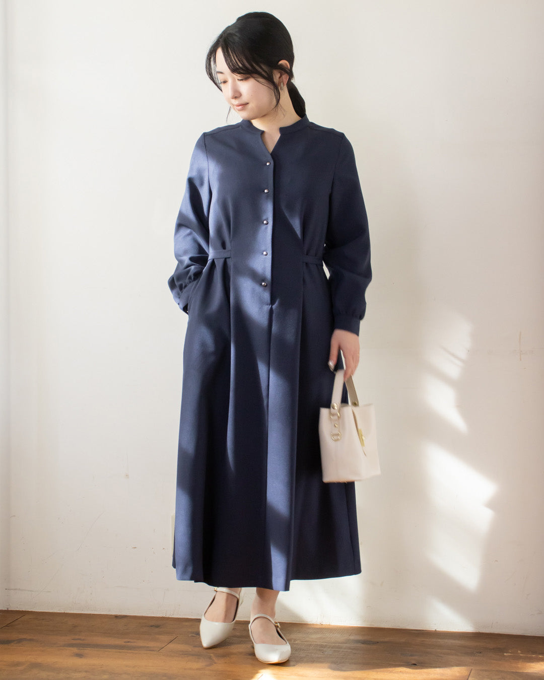 NAVY 身長158cm 着用サイズ：FREE