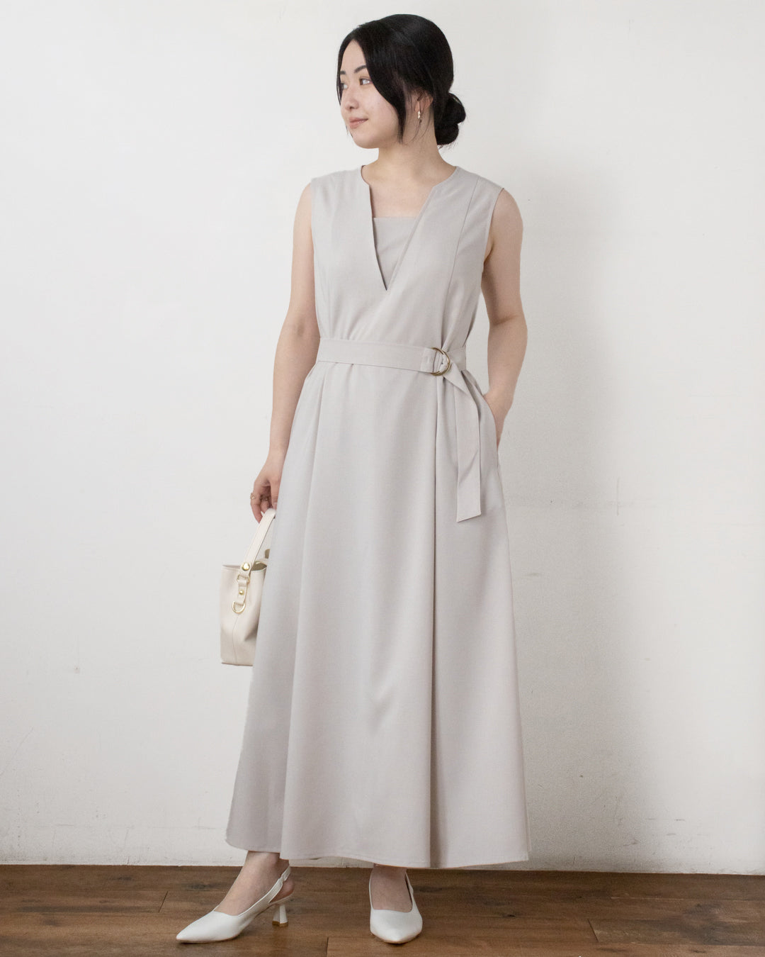 BEIGE　身長158㎝　着用サイズ：FREE