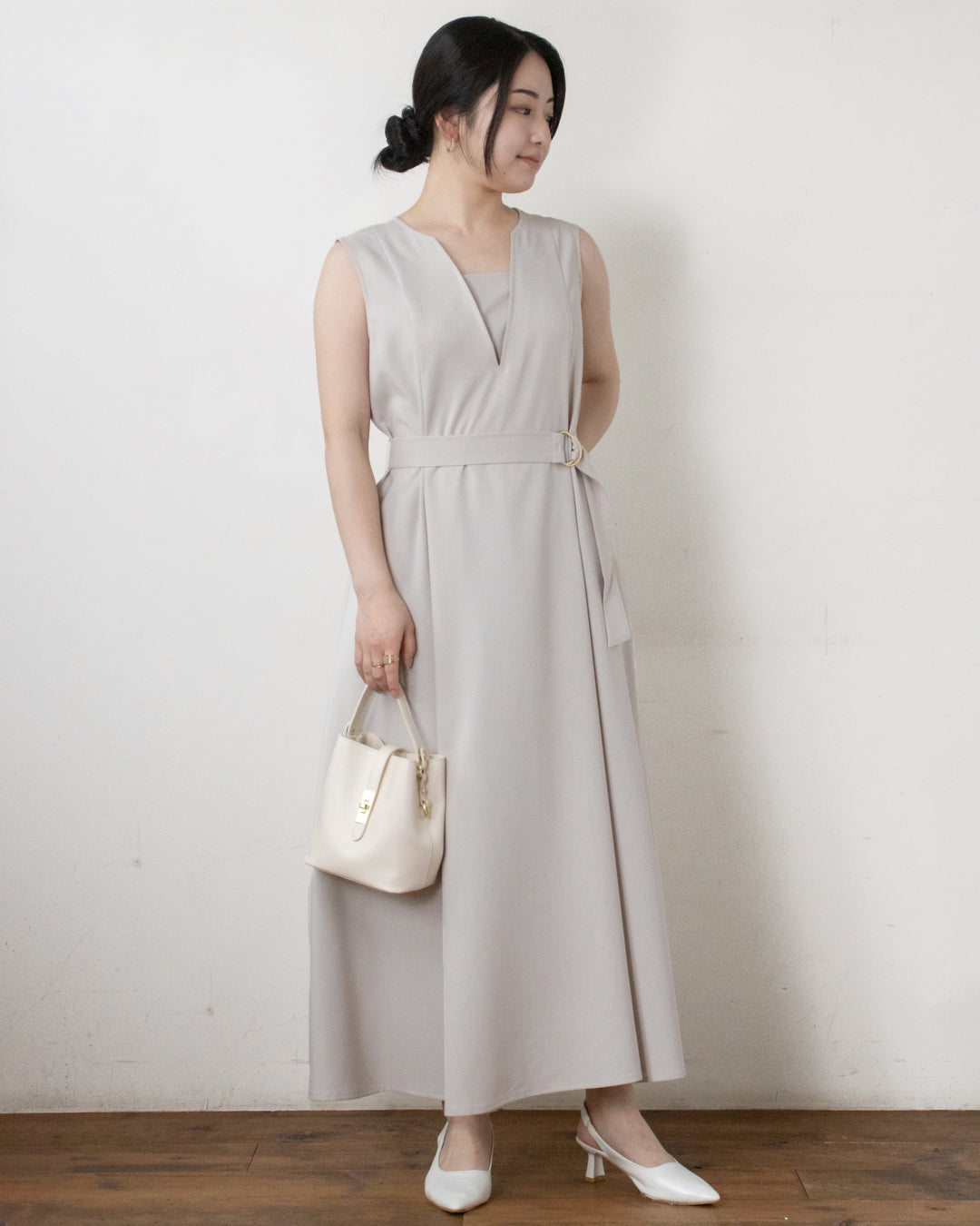 BEIGE　身長158㎝　着用サイズ：FREE