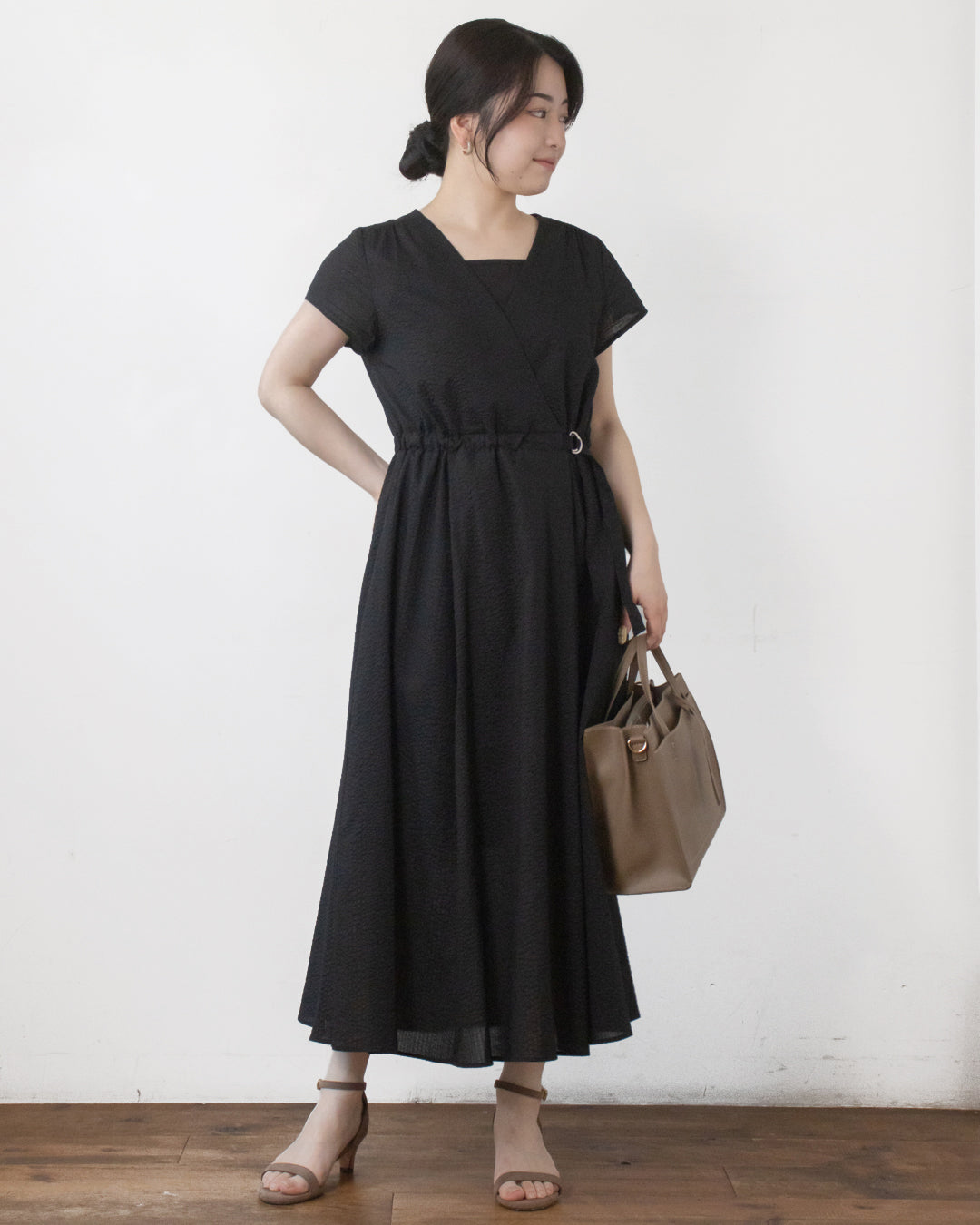 BLACK　身長158㎝　着用サイズ：FREE