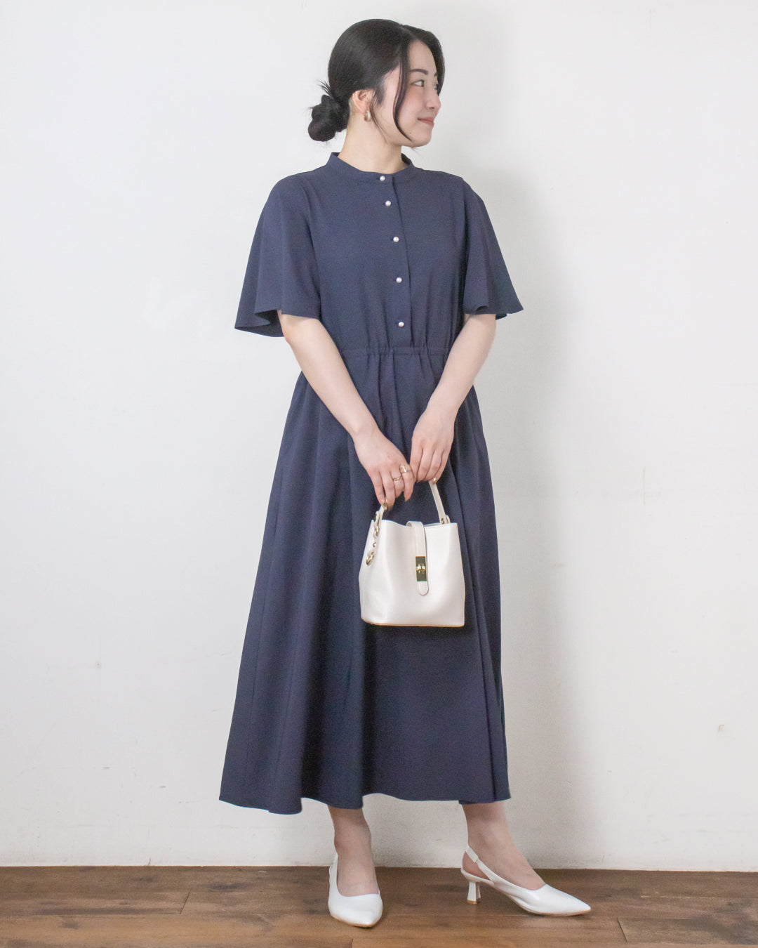 NAVY　身長158㎝　着用サイズ：FREE