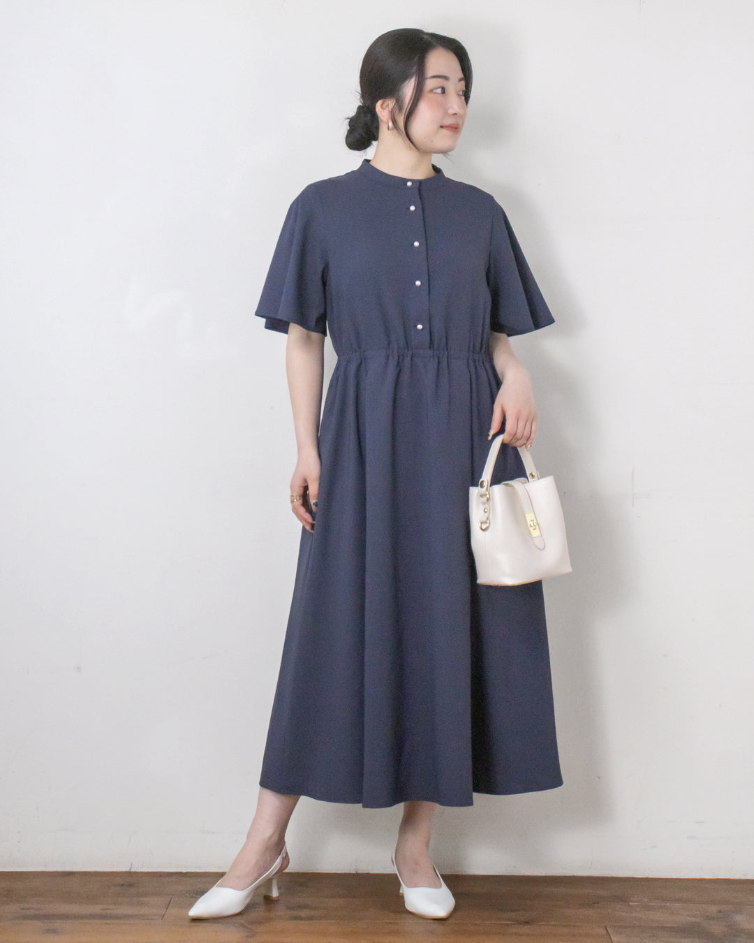 NAVY　身長158㎝　着用サイズ：FREE