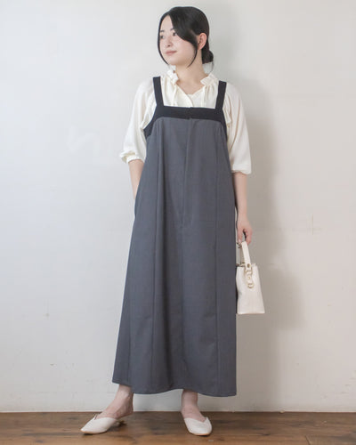 GRAY×BLACK　身長158㎝　着用サイズ：FREE