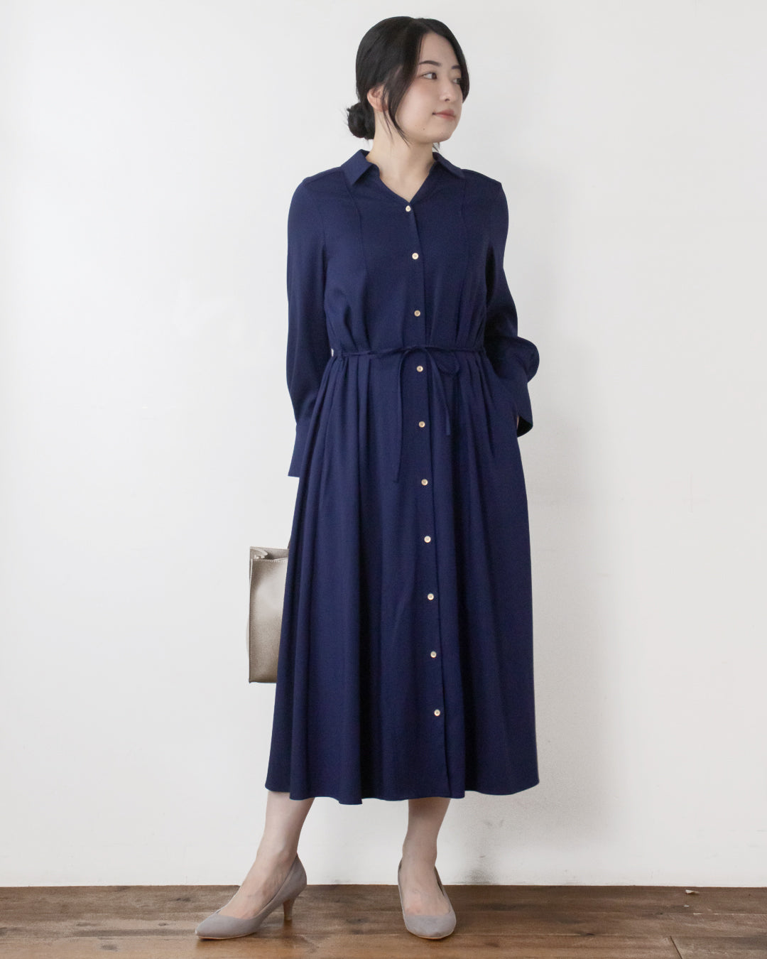 NAVY　身長158㎝　着用サイズ：FREE