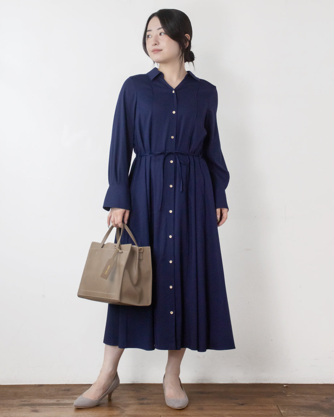 NAVY　身長158㎝　着用サイズ：FREE