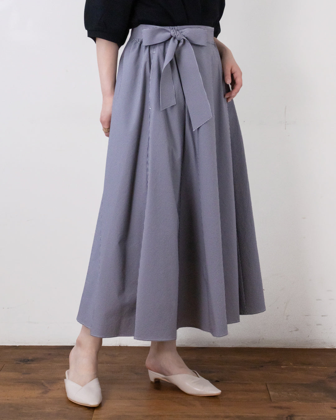 BLACKGINGHAM　身長158cm　着用サイズ：FREE