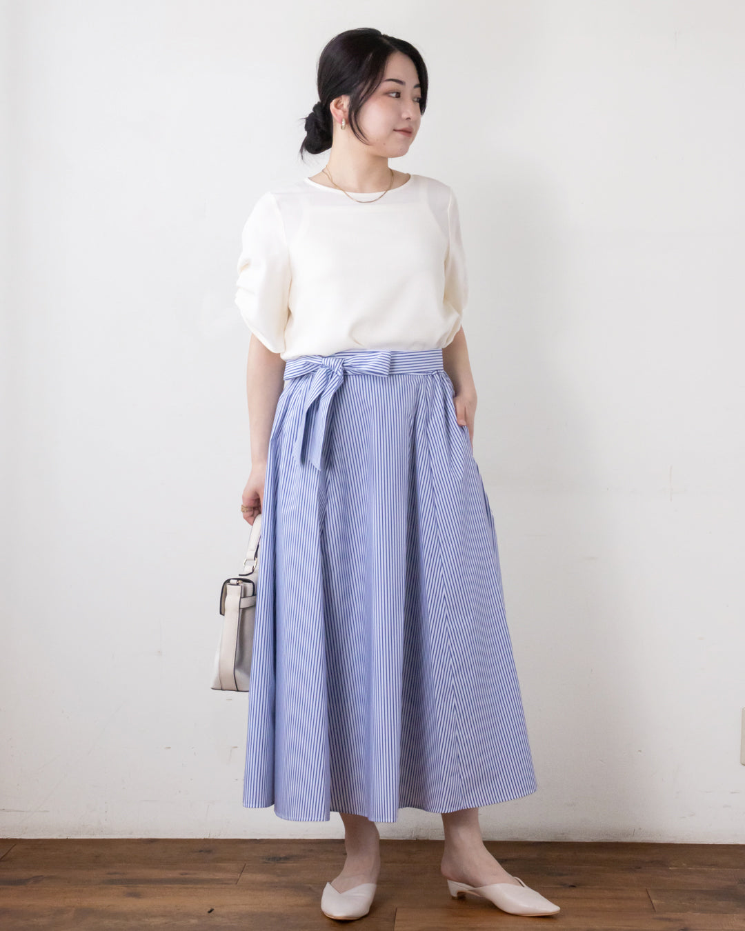 BLUESTRIPE　身長158cm　着用サイズ：FREE
