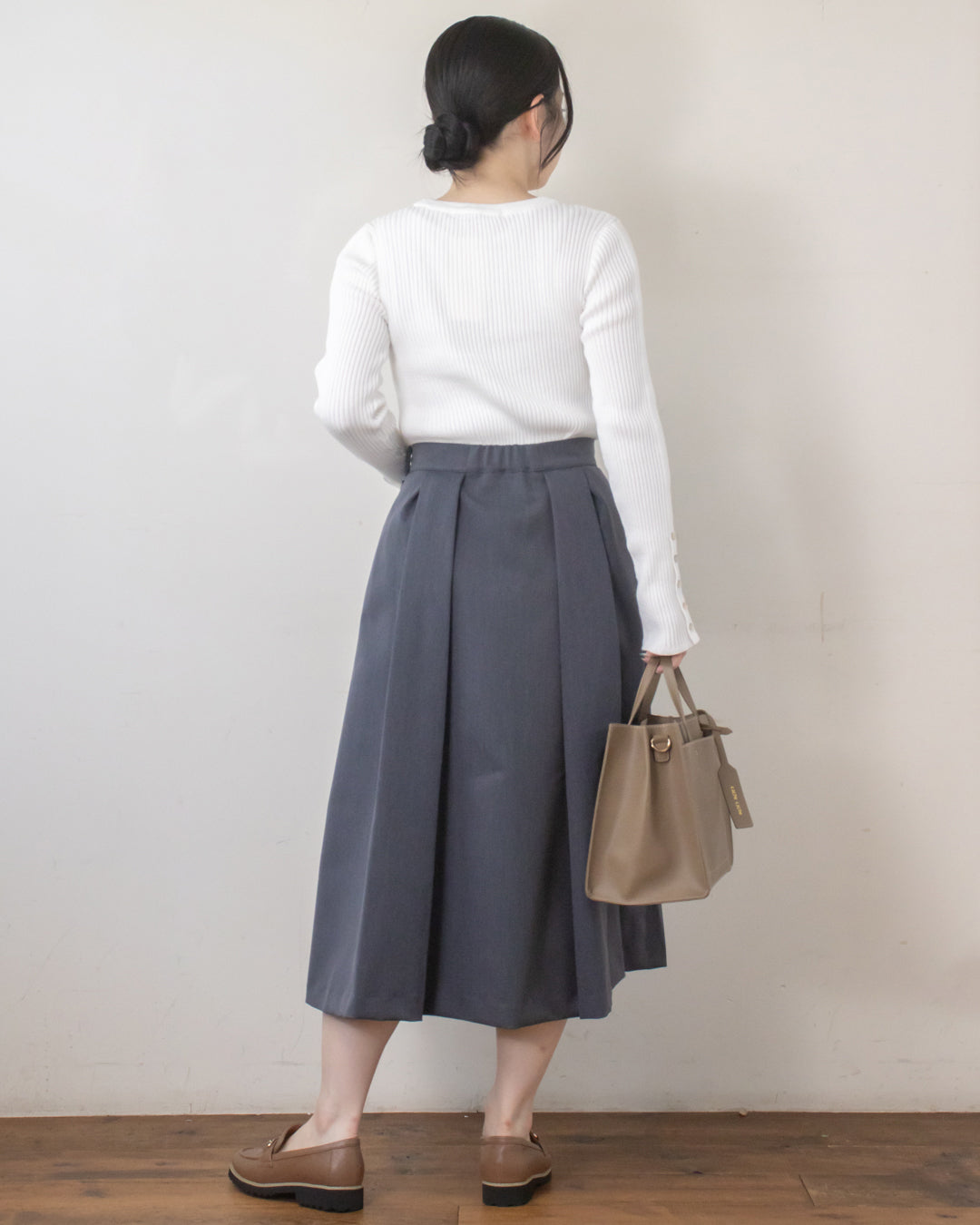 T/Cツイルタックスカート