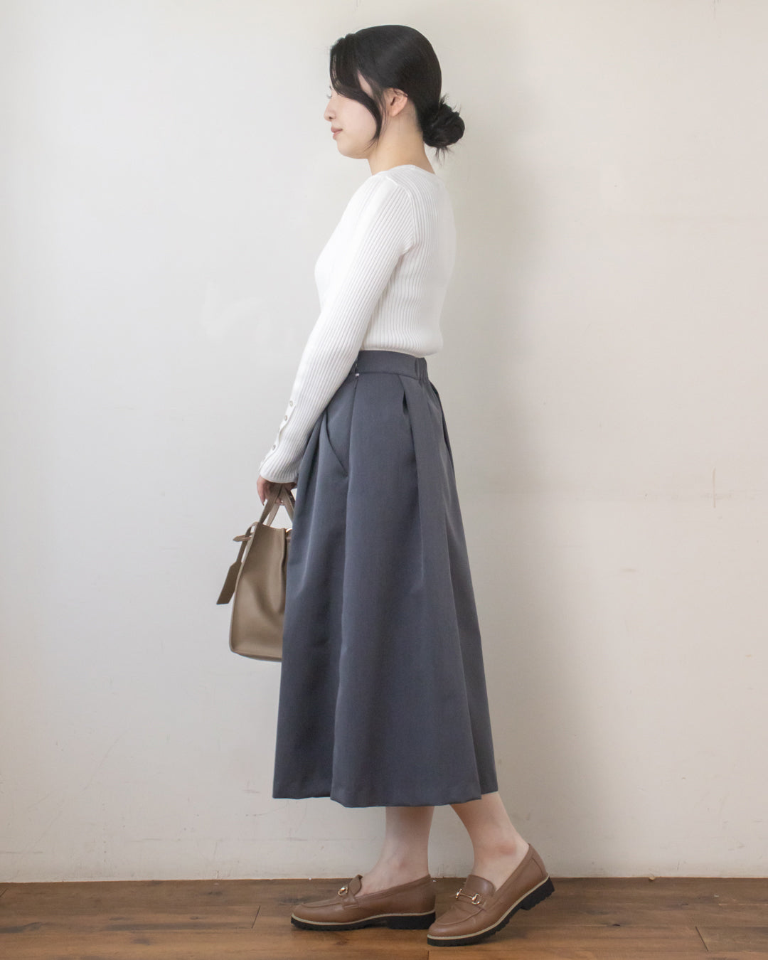 T/Cツイルタックスカート