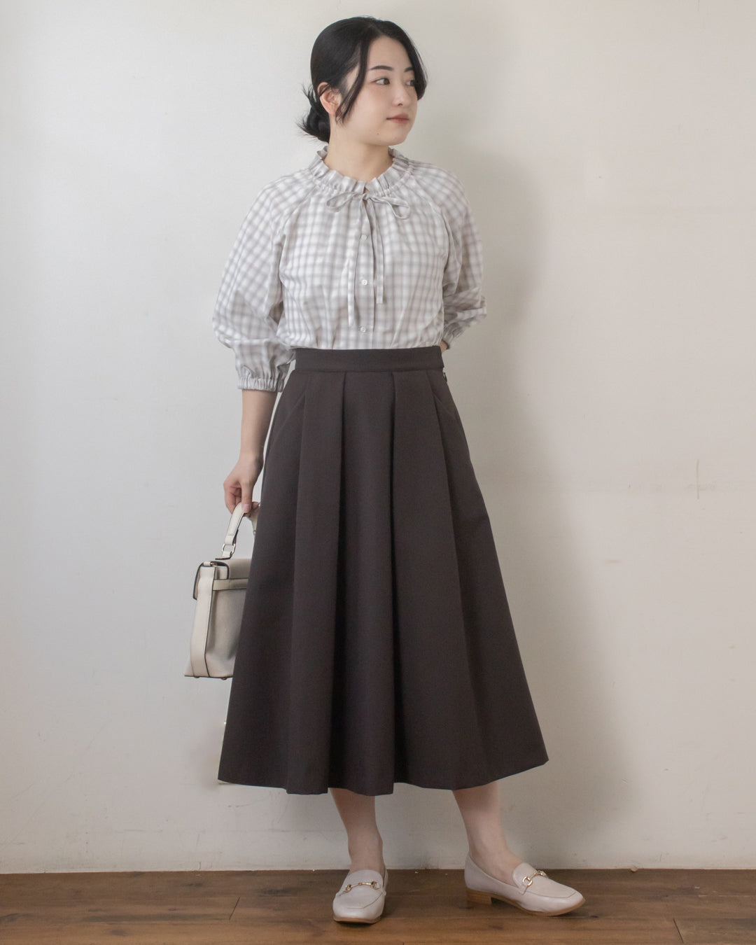 T/Cツイルタックスカート
