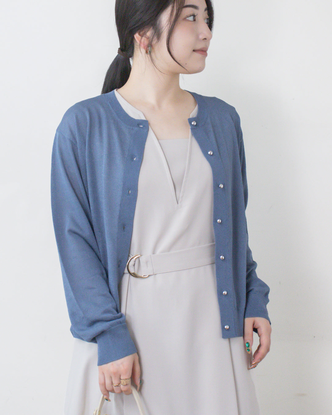 BLUE　身長158㎝　着用サイズ：FREE