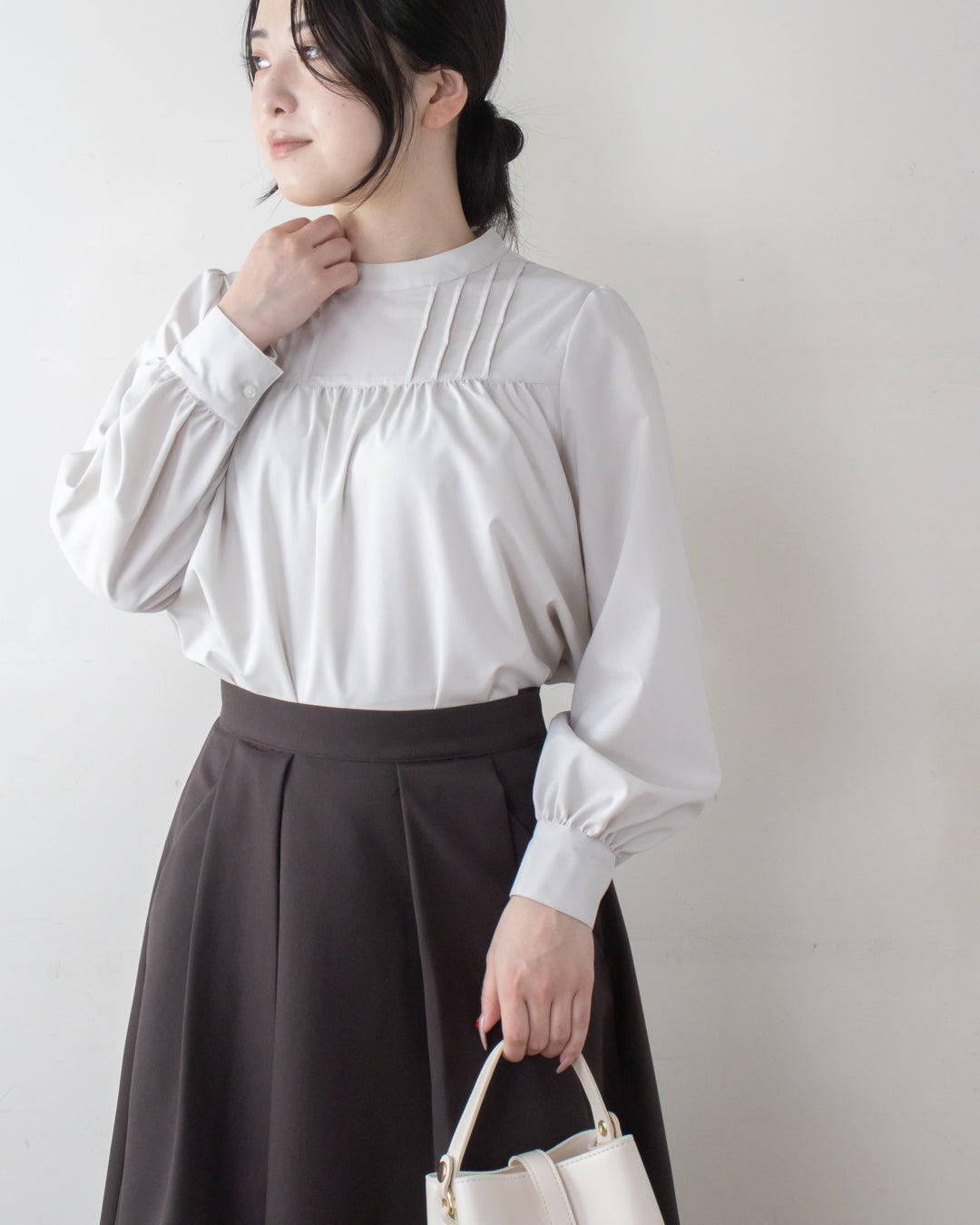 GRAYBEIGE　身長158㎝　着用サイズ：FREE