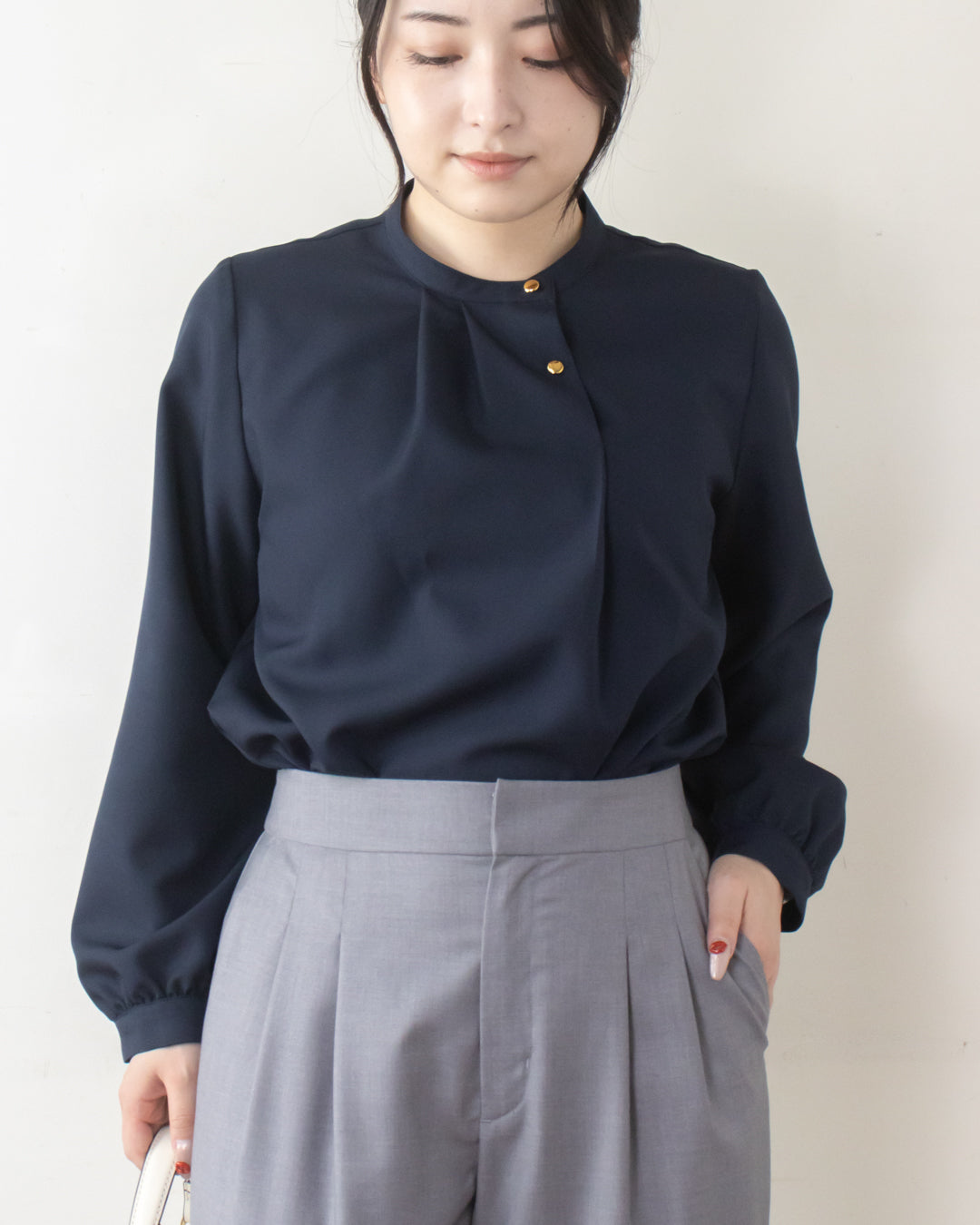 NAVY　身長158㎝　着用サイズ：FREE