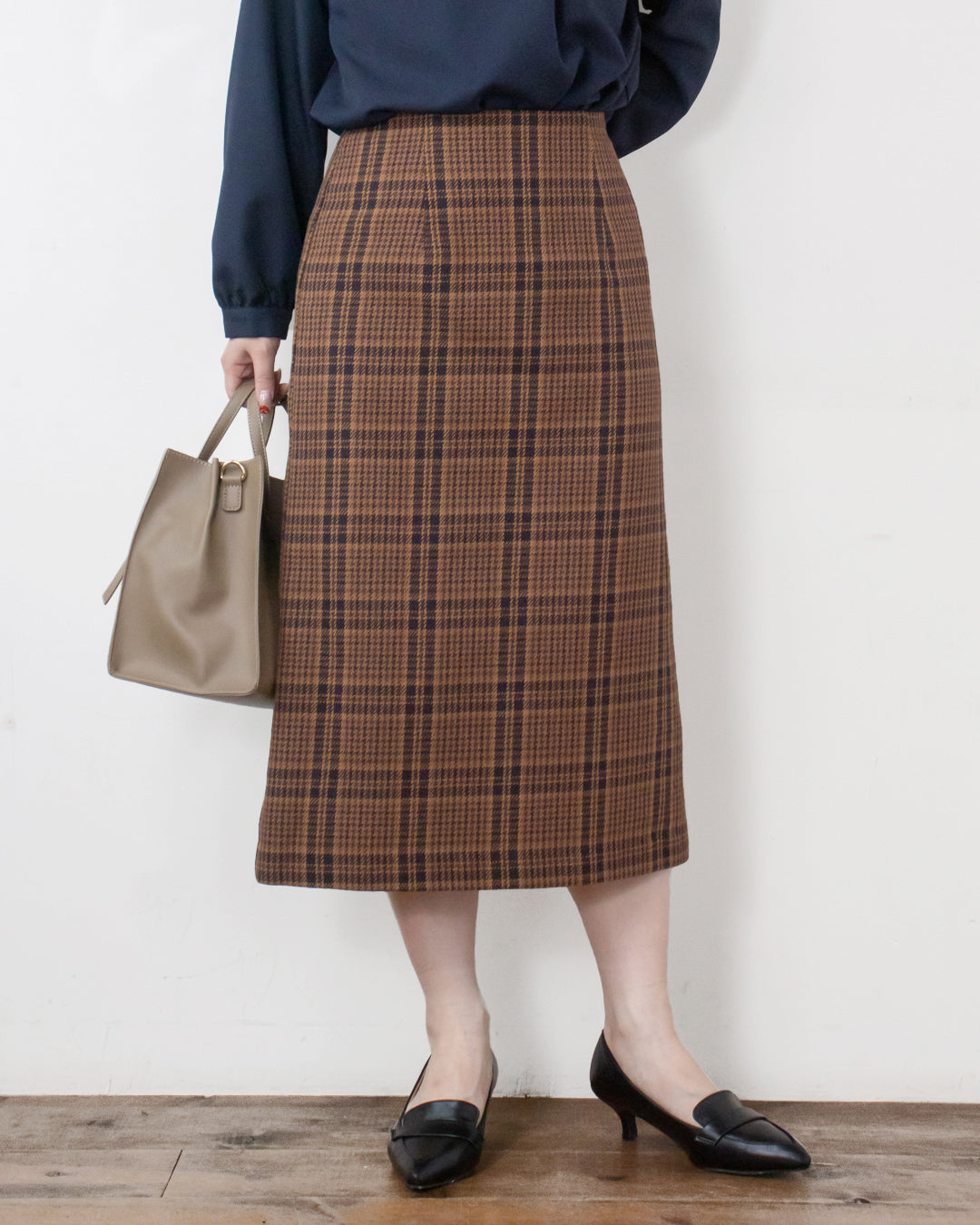 BROWN　身長158㎝　着用サイズ：FREE