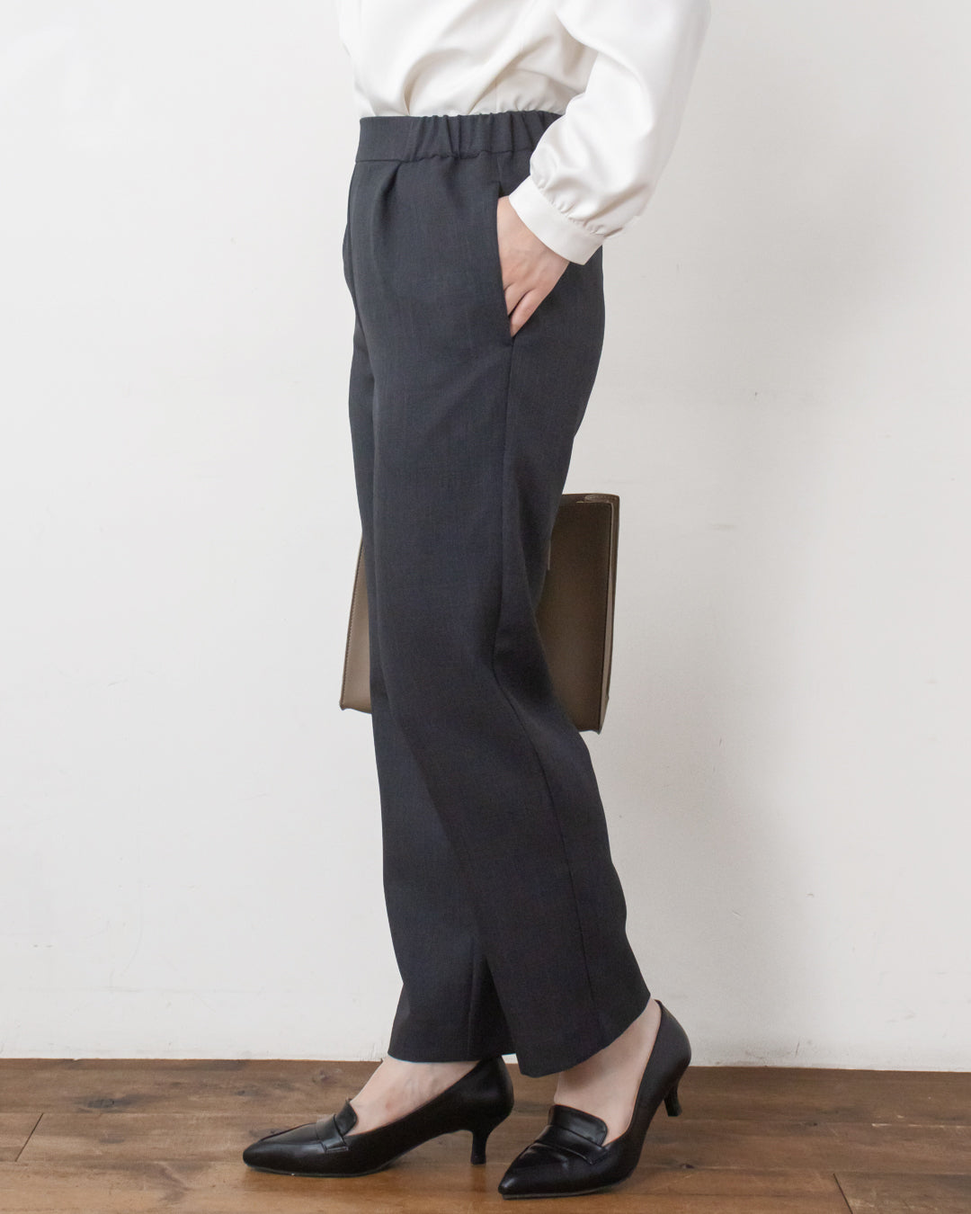 ツイルストレートパンツ