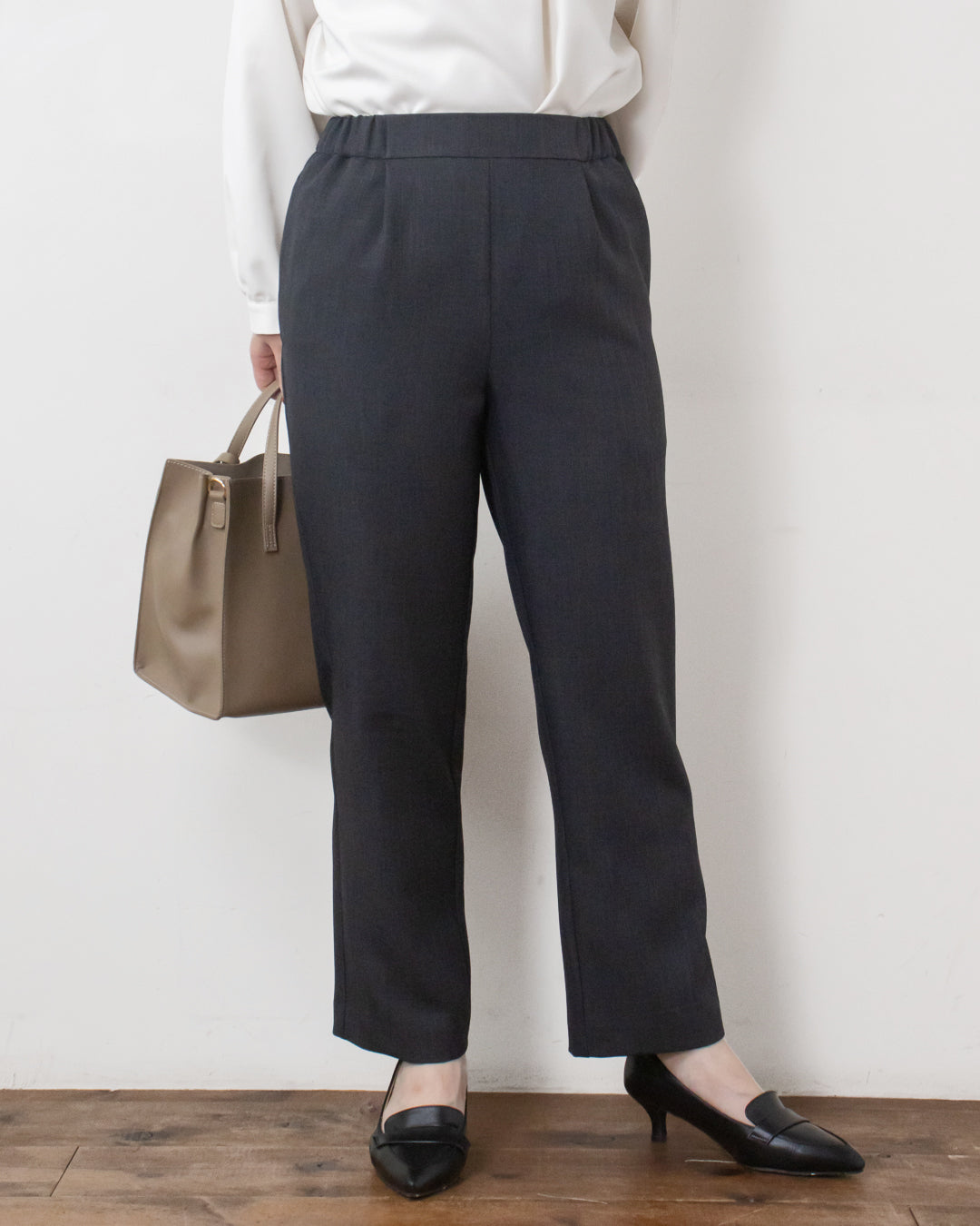 もりのページ ツイルストレートパンツ – 3/4 スリークォーター オンラインストア