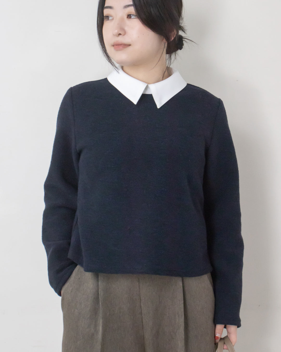 NAVY　身長158㎝　着用サイズ：FREE