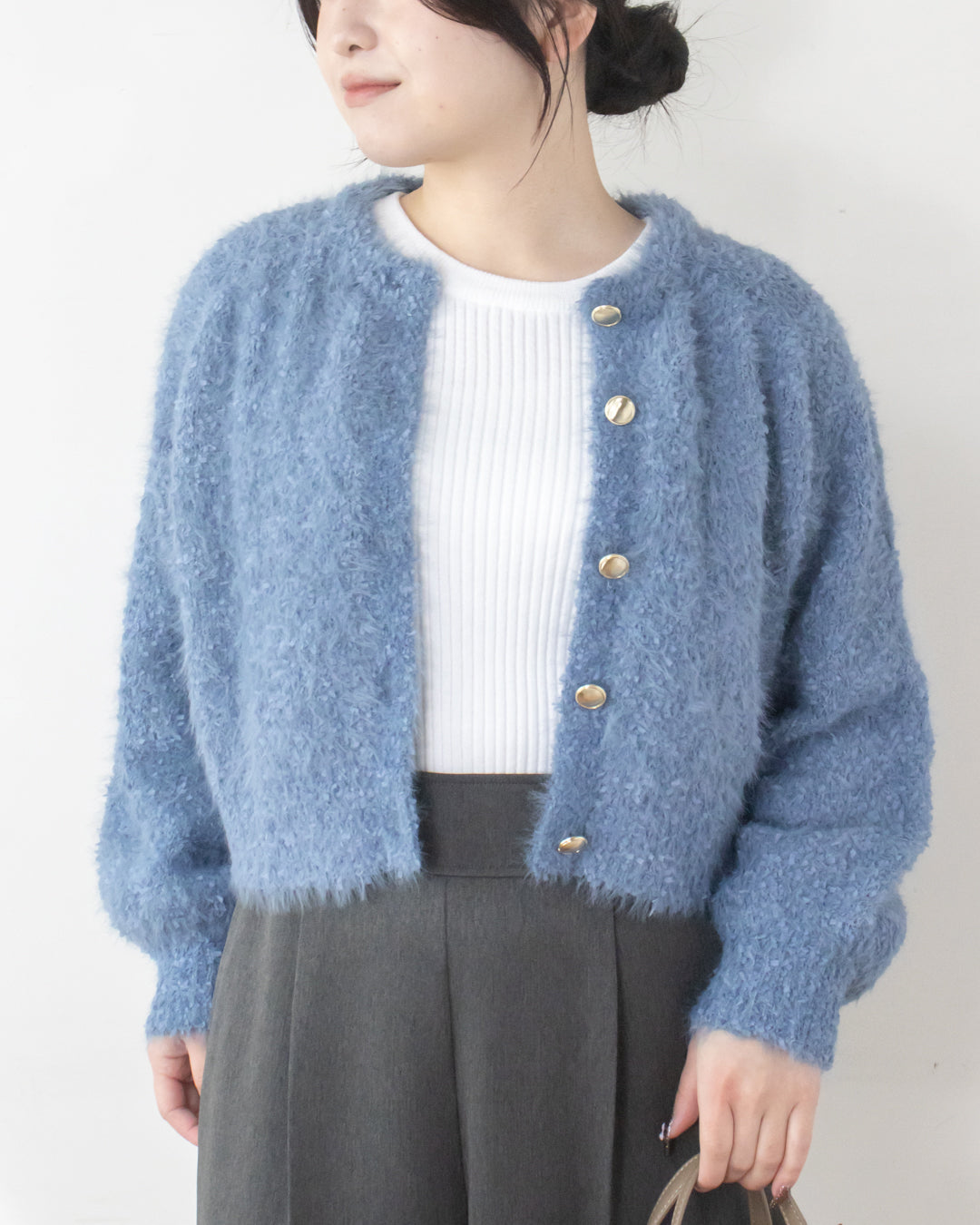 BLUE　身長158㎝　着用サイズ：FREE