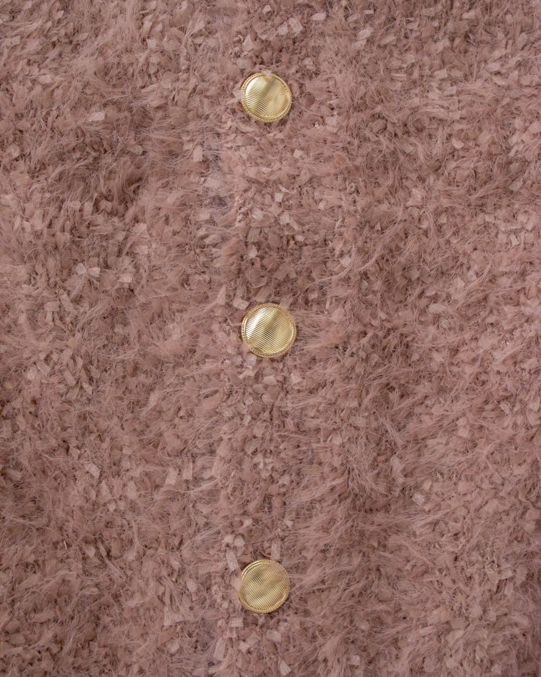 リボンヤーンシャギーカーディガン