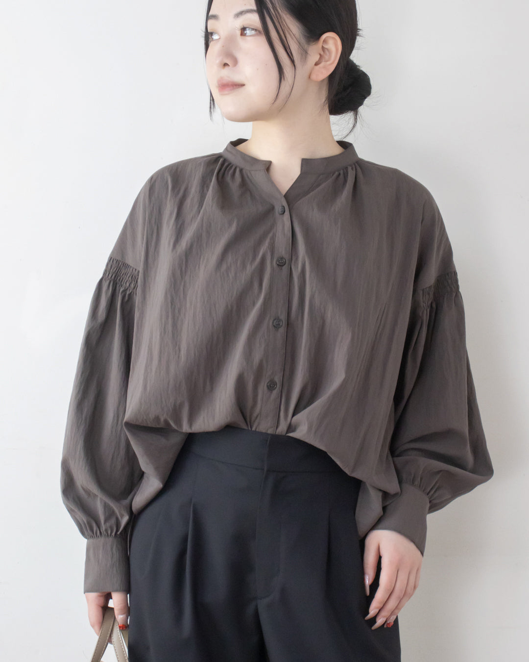 BROWN　身長158㎝　着用サイズ：FREE