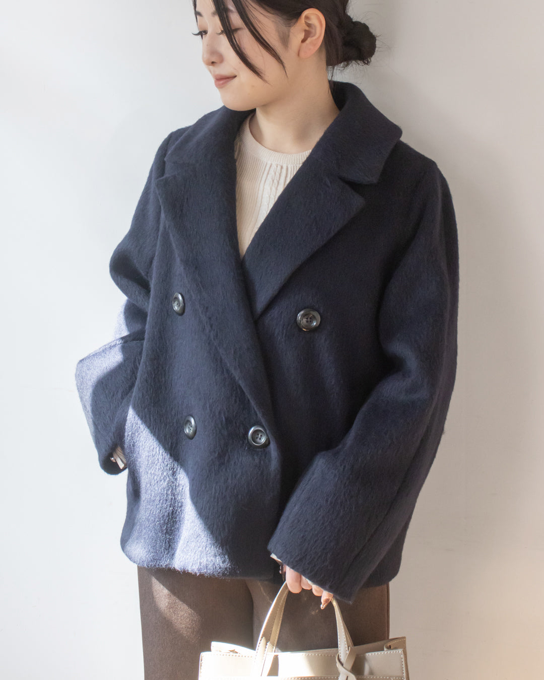 NAVY　身長158㎝　着用サイズ：FREE