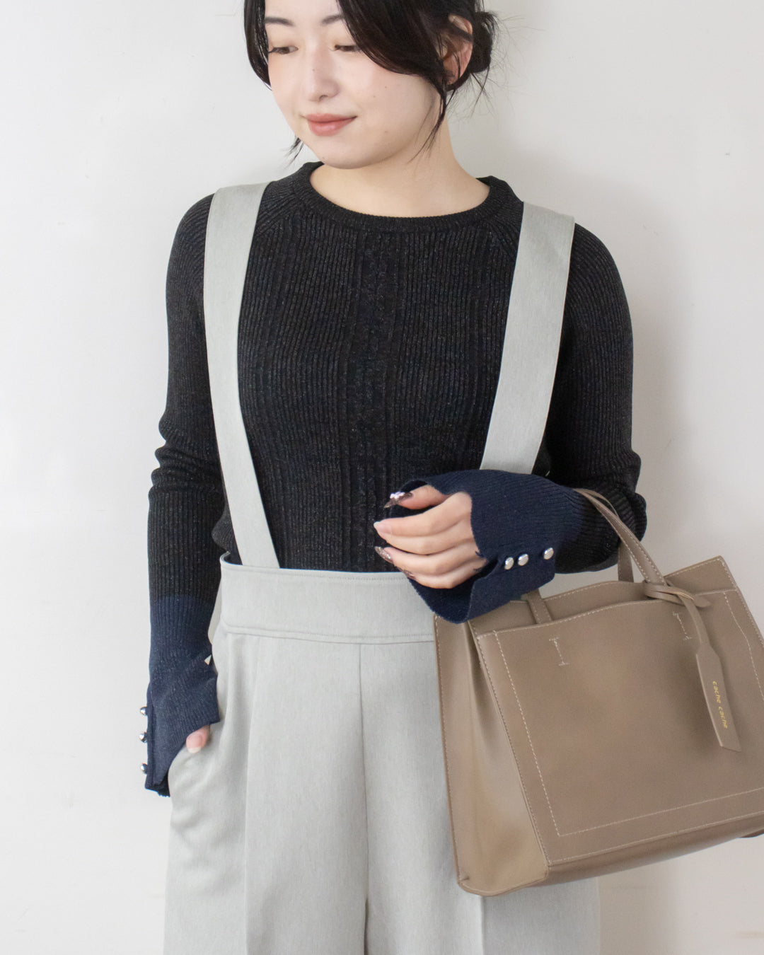 BLACK　身長158㎝　着用サイズ：FREE