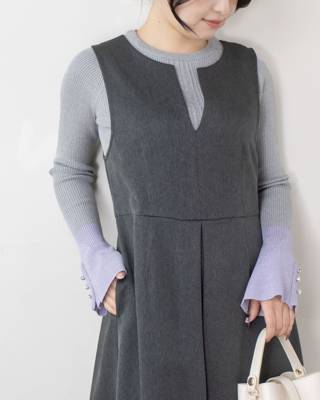 GRAY　身長158㎝　着用サイズ：FREE