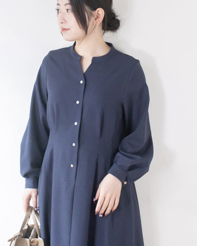 ウエストタックフレアワンピース