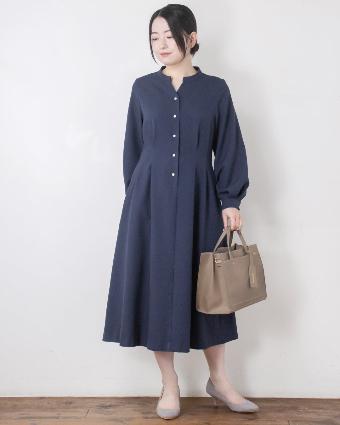 NAVY　身長158㎝　着用サイズ：Mショート