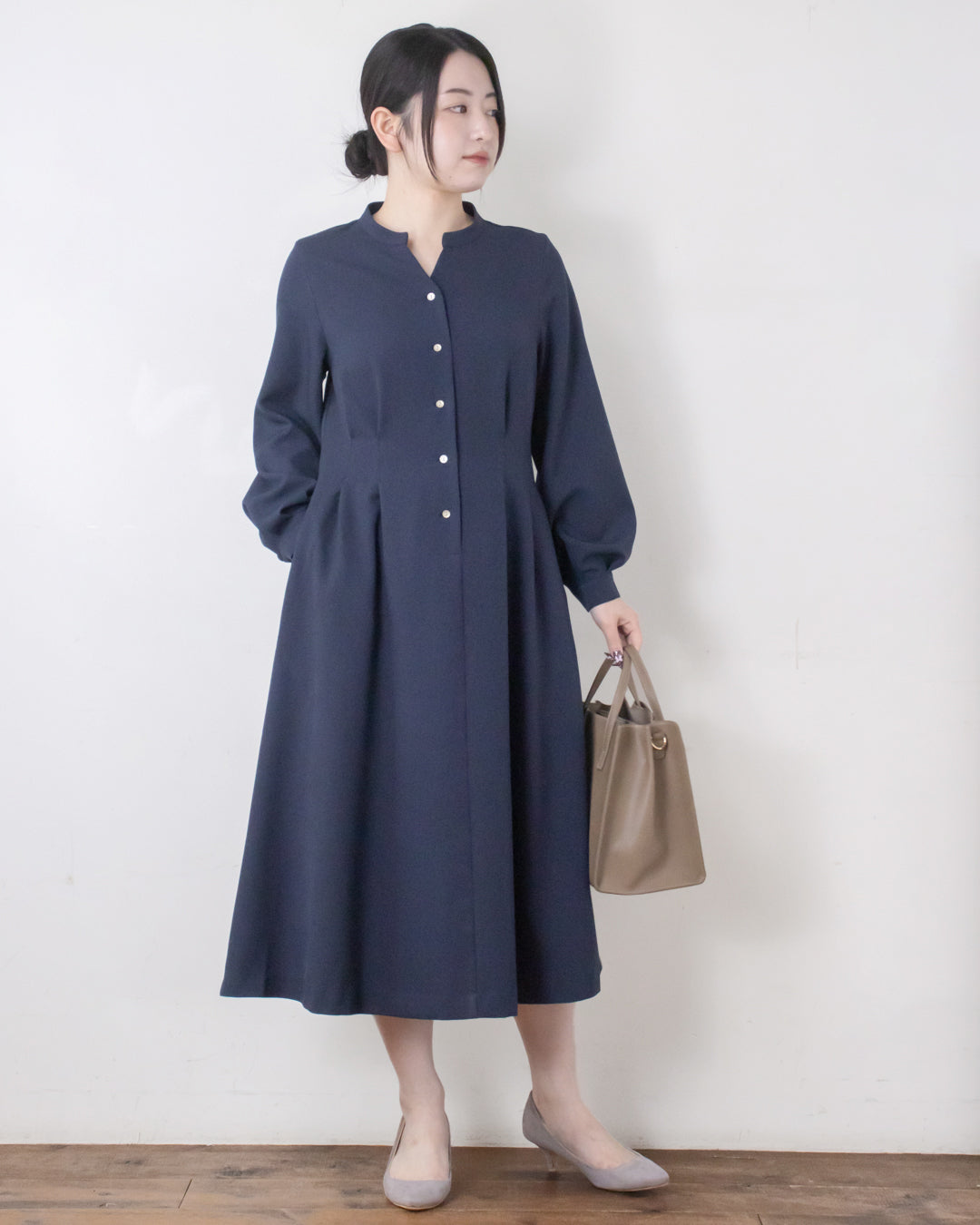 NAVY　身長158㎝　着用サイズ：Mショート