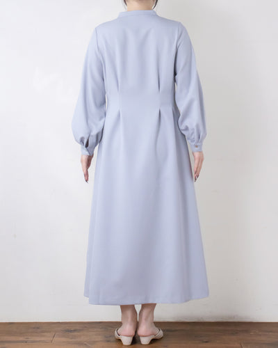 ウエストタックフレアワンピース